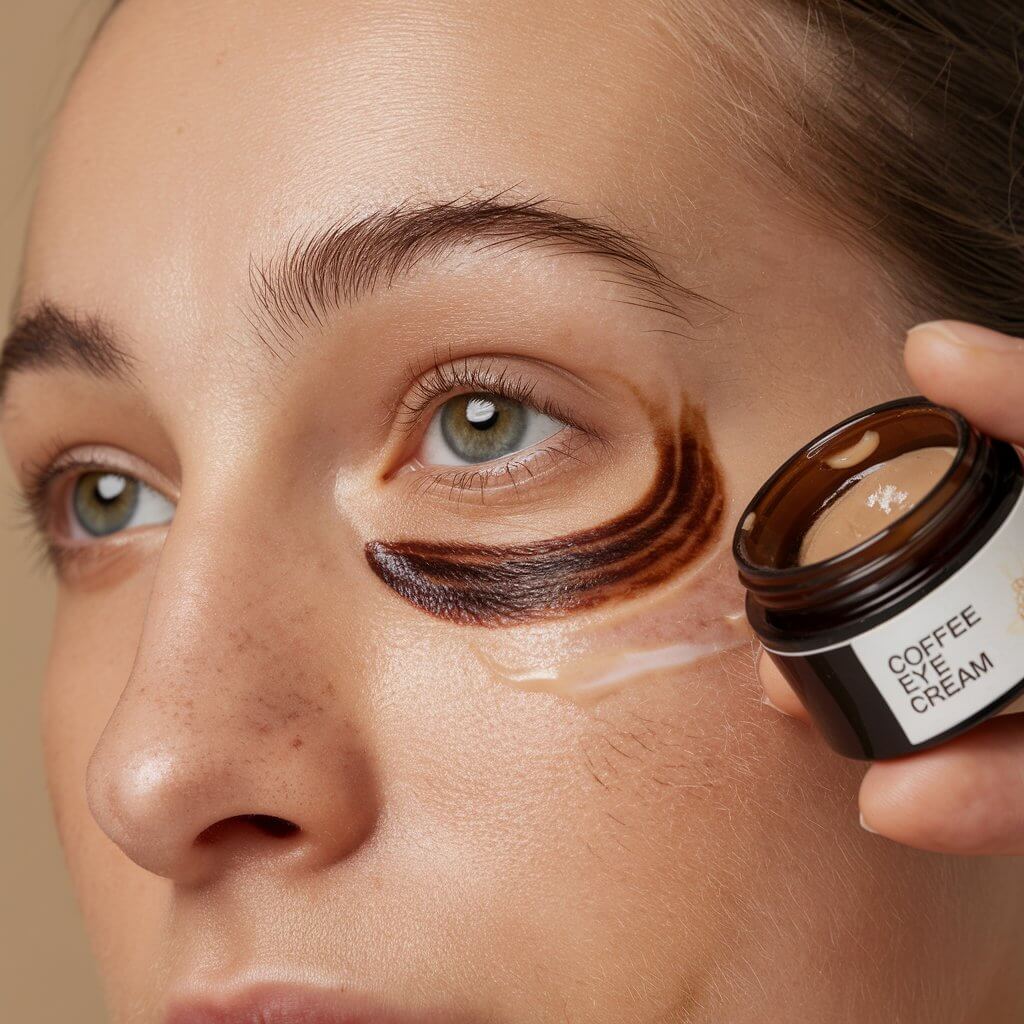 Coffee Eye Cream Product helps with puffy eyes