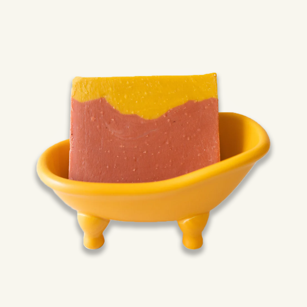 Ceramic Clawfoot Bathtub Soap Dish